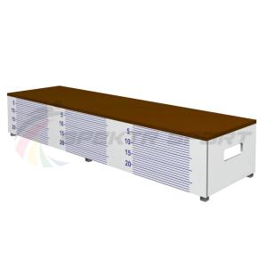Купить Скамья для измерения гибкости с линейкой в Южно-Сахалинске 