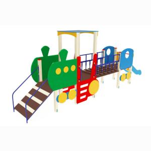 Купить Детский игровой комплекс Паровозик ДИК 1002 в Южно-Сахалинске 