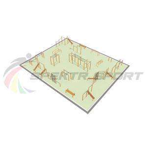 Купить Парковая площадка для Воркаут и WRK 3_76mm в Южно-Сахалинске 
