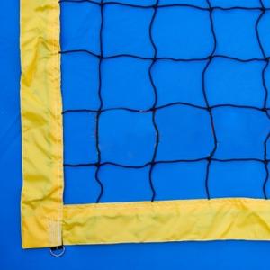 Купить Сетка для пляжного волейбола, обшитая с 4-х сторон, Д 2,2 мм в Южно-Сахалинске 