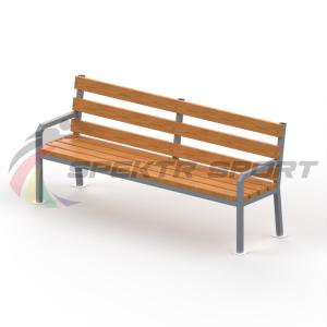 Купить Уличная скамейка со спинкой Дача в Южно-Сахалинске 