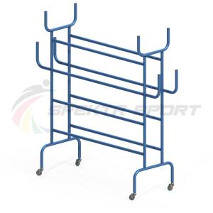 Купить Стеллаж для хранения спортинвентаря 1550х500х1500 мм в Южно-Сахалинске 