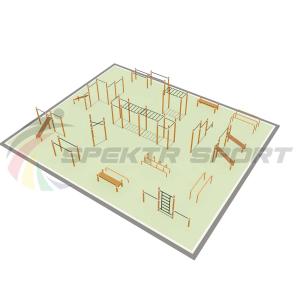 Купить Парковая площадка для Воркаут и WRK 5_76mm в Южно-Сахалинске 