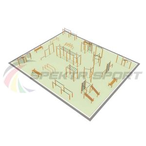 Купить Парковая площадка для Воркаут и WRK 4_76mm в Южно-Сахалинске 