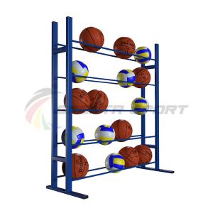 Купить Стеллаж для хранения мячей Spektr Sport ХИМ_38 цельносварные в Южно-Сахалинске 