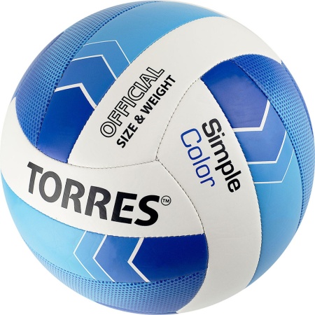 Купить Мяч волейбольный Torres Simple Color любительский р.5 в Южно-Сахалинске 